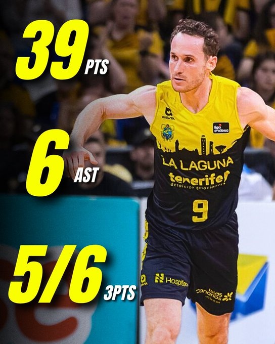 湖人舊將！42歲胡爾塔斯西甲季后賽砍39分6助 今年還斬獲聯(lián)賽MVP