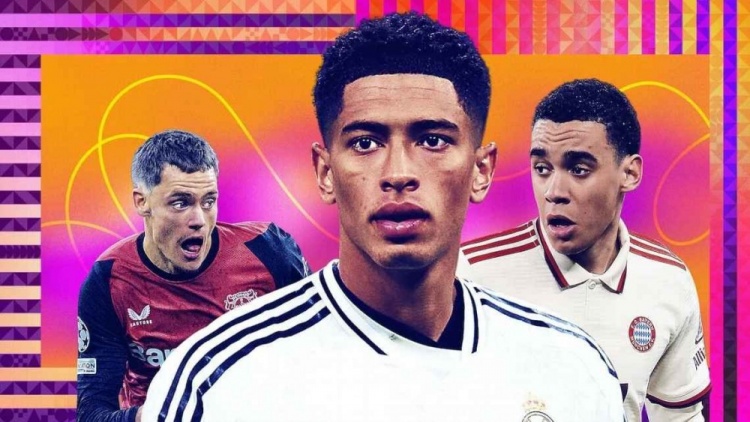 ESPN年度15大攻擊型中場(chǎng)：貝林第1 維爾茨第2 厄德高第4 B費(fèi)第6