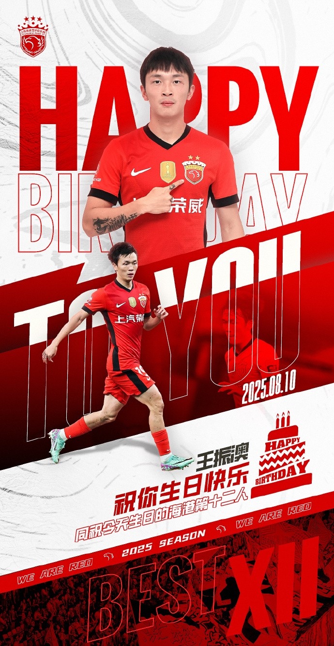 祝王振澳生日快樂！????