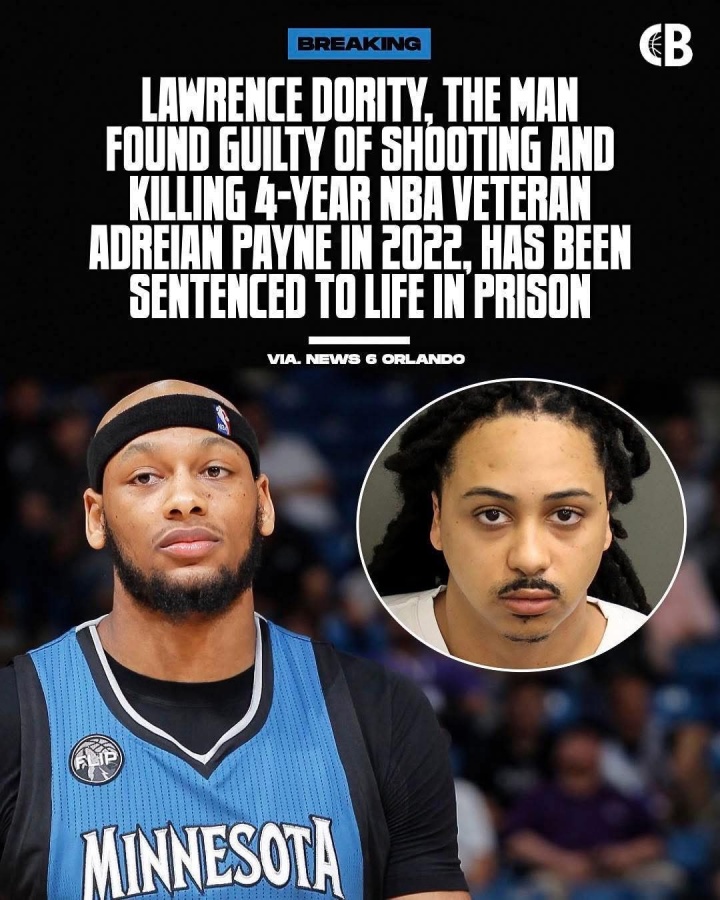 RIP！前NBA球員阿德里安-佩恩被槍殺 歷時3年兇手被判終身監(jiān)禁