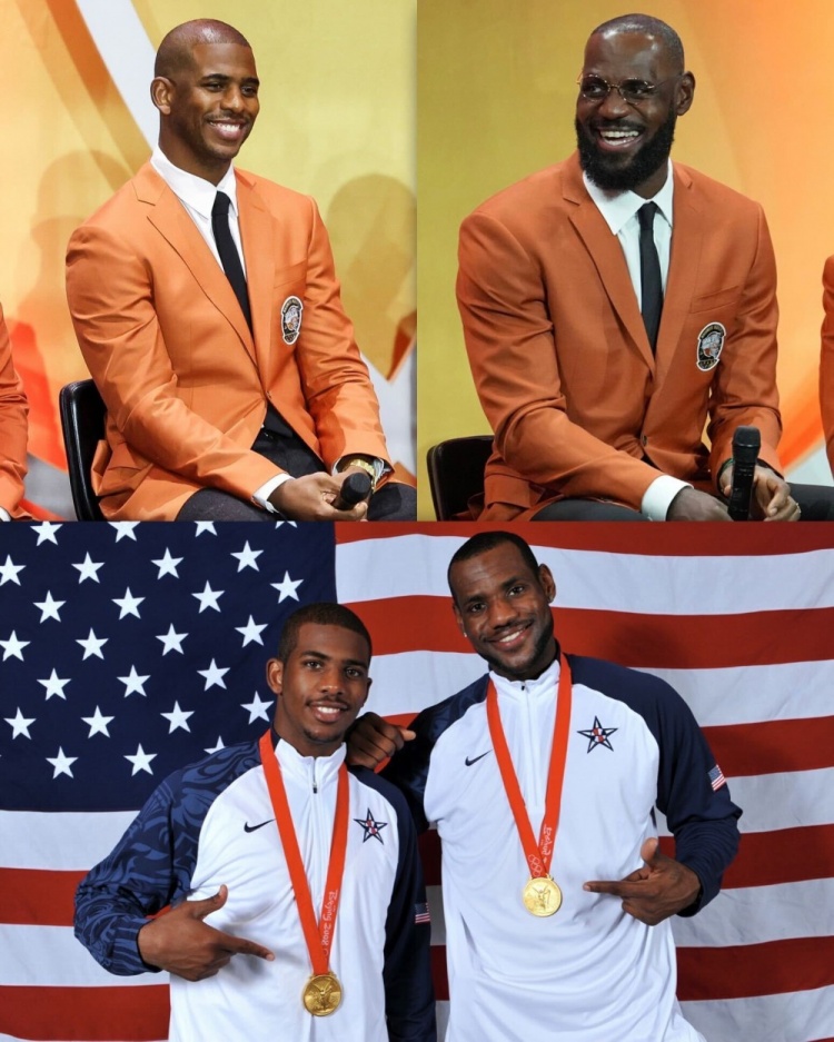 來自NBA官方的贊美！老詹&CP3已進(jìn)名人堂 但依舊還是現(xiàn)役球員！
