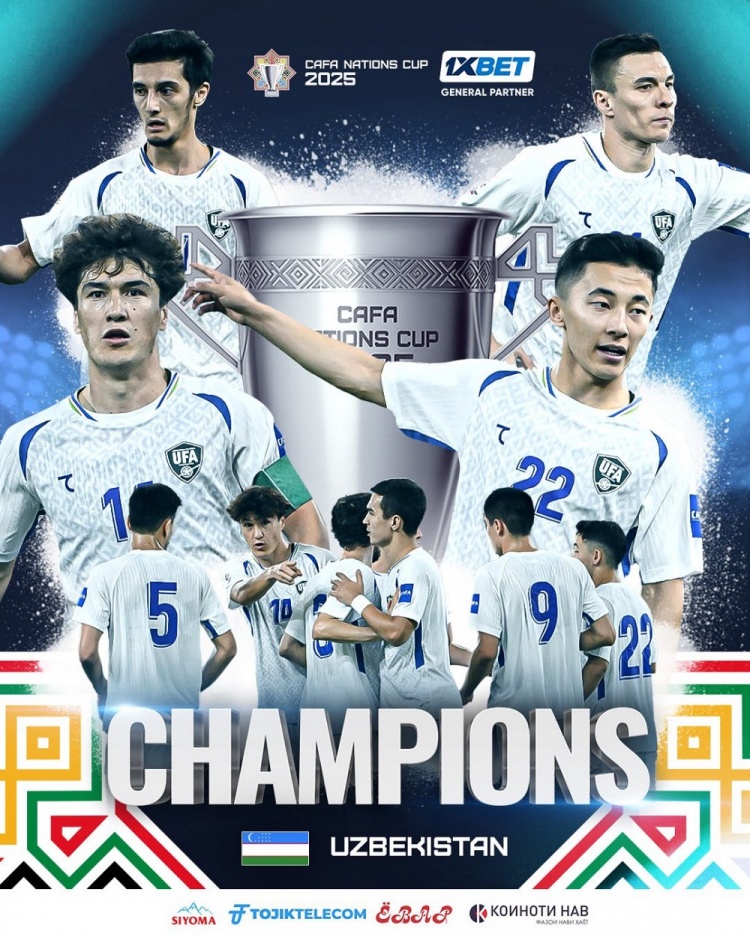 烏茲別克斯坦1-0加時(shí)絕殺10人伊朗，奪得中亞杯冠軍
