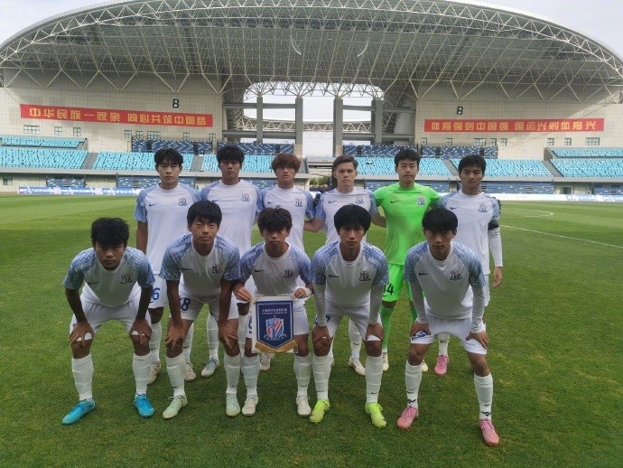 中青賽（U21組）晉級賽階段I組第四輪，上海申花4-0長春亞泰