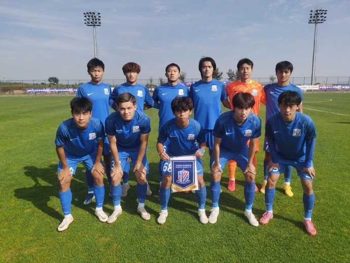 青少年精英聯(lián)賽（U21組）晉級(jí)賽第6輪，上海申花6-1戰(zhàn)勝昆明城星